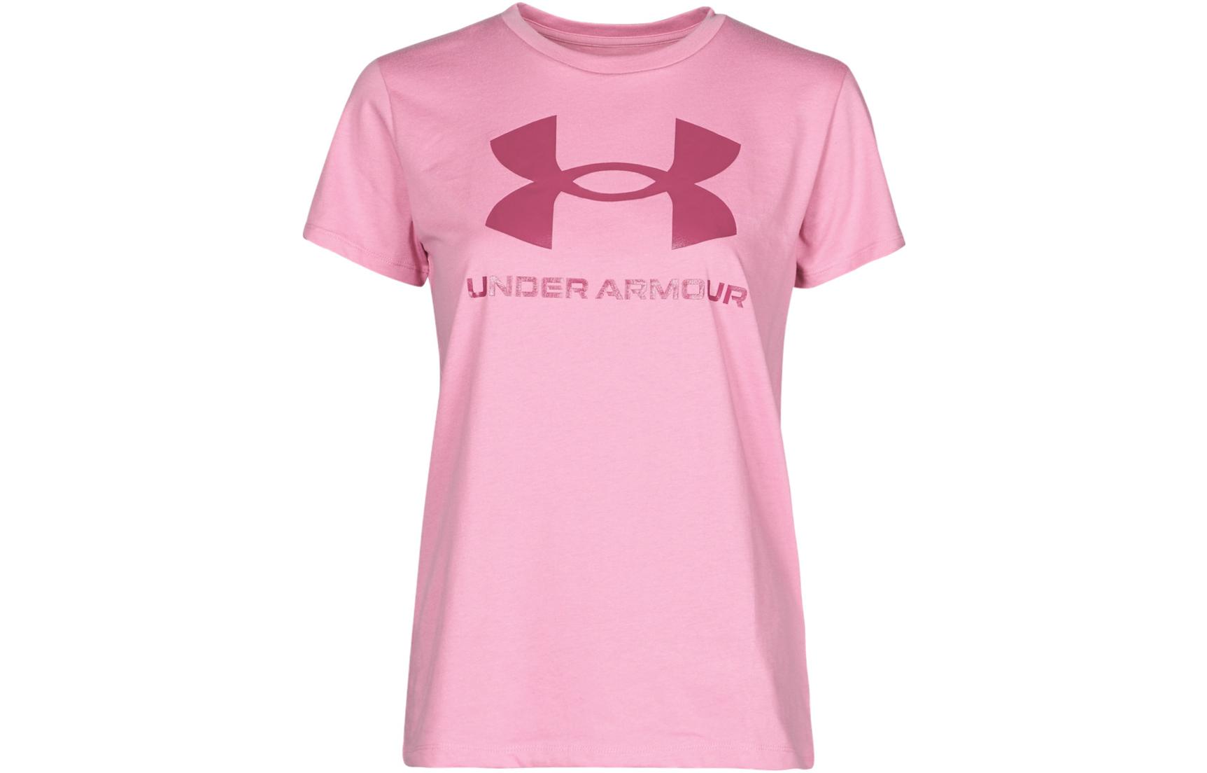 Under Armour T Shirt Women s Pink 1356305-680 S