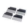 4PCS T9 Universal Hair Trimmer Clipper Limit Comb Guide Sets Limit Calipers