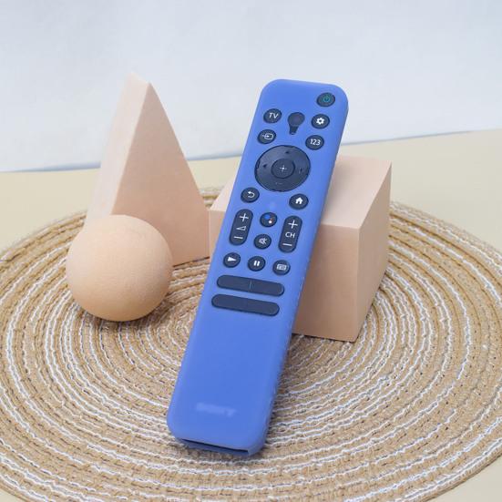 Remote Control Cover Shockproof Wear-resistant with Full Coverage Strap Silicone Remote Control Protective