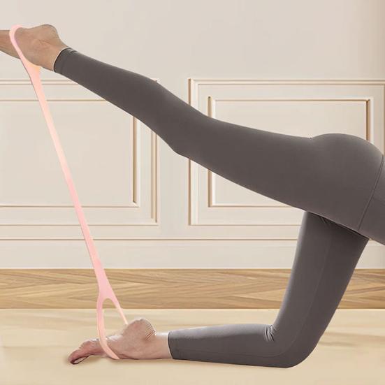 Figure 8 Fitness Resistance Band with Handle Anti-slip Men Women Chest Expander Elastic Strap Arm Back Shoulder Stretch Yoga Tension Rope
