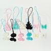 1 Piece Butterfly Applique Patch Hanging Rope Keyring  Starfish Sequin Handmade Beaded Clothing Sew On Patches Pendant