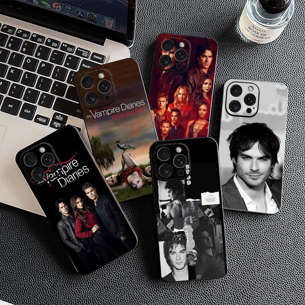The Vampires Poster Diaries Phone Cover for Apple iPhone 12 13 Pro Max Mini ProMax X XR 17E 13Mini Protective Case