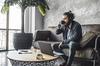 JBL TOUR ONE M2 Hybrid Noise-Canceling, Bluetooth-Enabled, Multipoint, Over-Ear Headphones, Black (JBLTOURONEM2BLK)