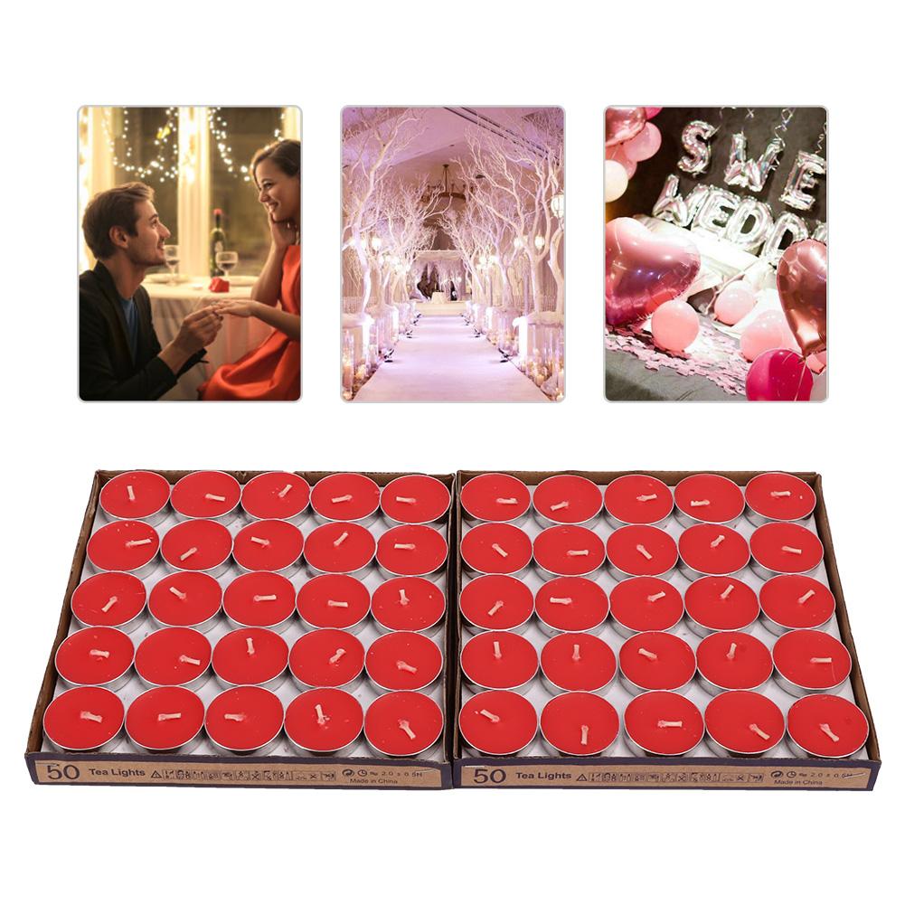 100pcs Aromatherapy Candles Wedding Birthday Handicraft Decoration Aromatherapy Candles