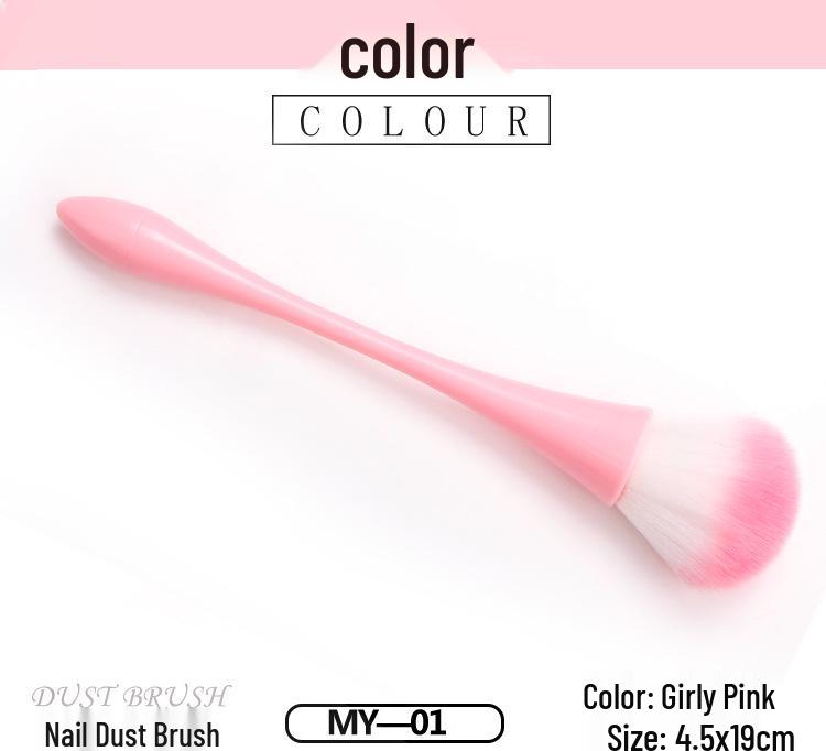 Soft Hair Small Waist Dust Brush for Nail Art and Blush