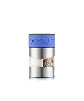 BODUM Twin Manual Salt & Pepper Grinder Matisse - 2-in-1, Adjustable Coarseness, Refillable, Outdoor Use [Authentic Product] 11002-448-1