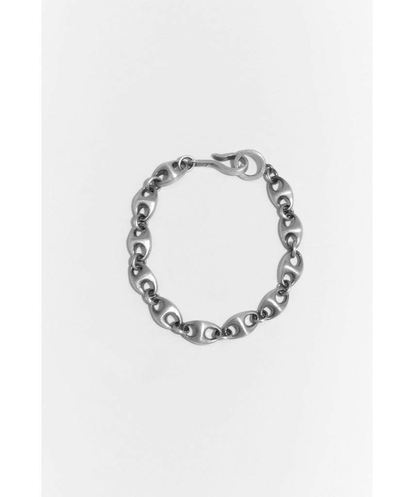 Youth Stud Link Chain Bracelet - Silver
