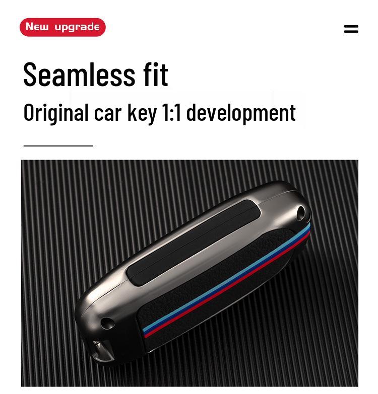 GAC Fiat Viaggio/Ottimo Car Key Case with Metal Shell and Buckle Protection