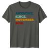Awesome Since November 2012 TShirt November Birthday 14th Birthday