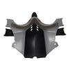 LayLax ARMOR FACE GUARD SHADOW BLACK Battle Style Polycarbonate Hard Face Mask for Airsoft