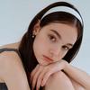 White Satin Head Band