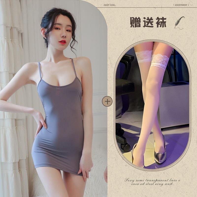 Sexy clothes sexy suspender nightgown super saucy bed teasing temptation passion suit small chest transparent woman