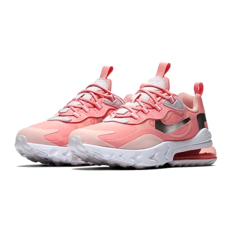 (GS) Nike Air Max 270 React 'Bleached Coral' Kids' CQ5420-611
