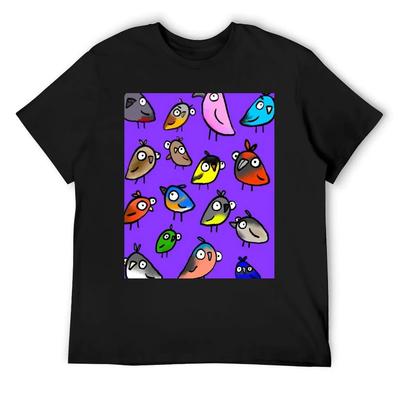 Birds Being Birds T-Shirt Plus Size Clothes Cute Clothes Clothing Mens Vintage T Shirts