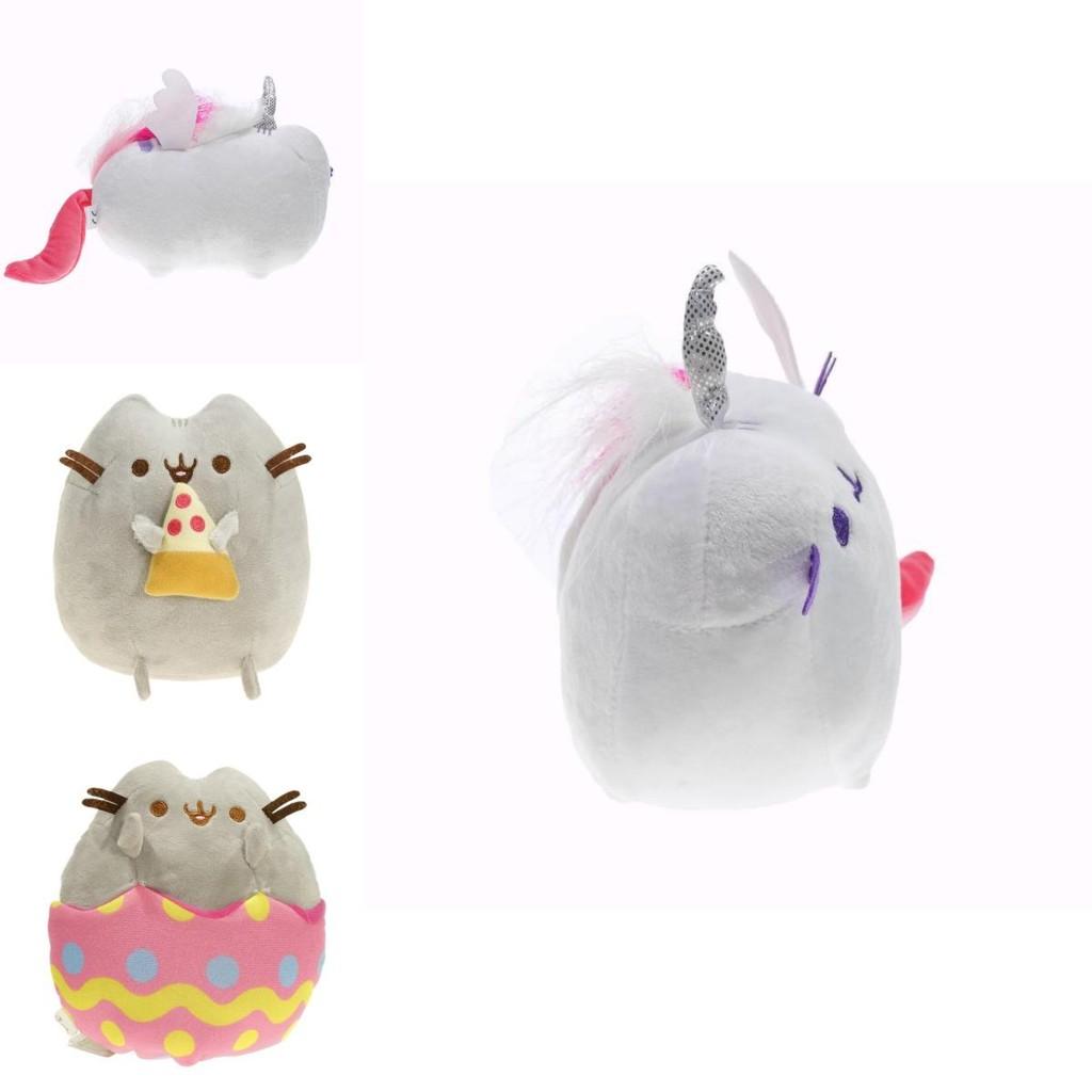 Lovely Animal Shaped Cat Plush Toy In Eggshell Or Sushi Roll Look