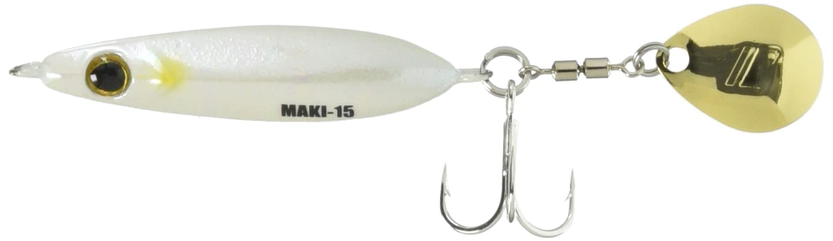 

Major Craft Lure MAKI Jig Micro Light Game Blade 15g Super Glow MAKI-MIC