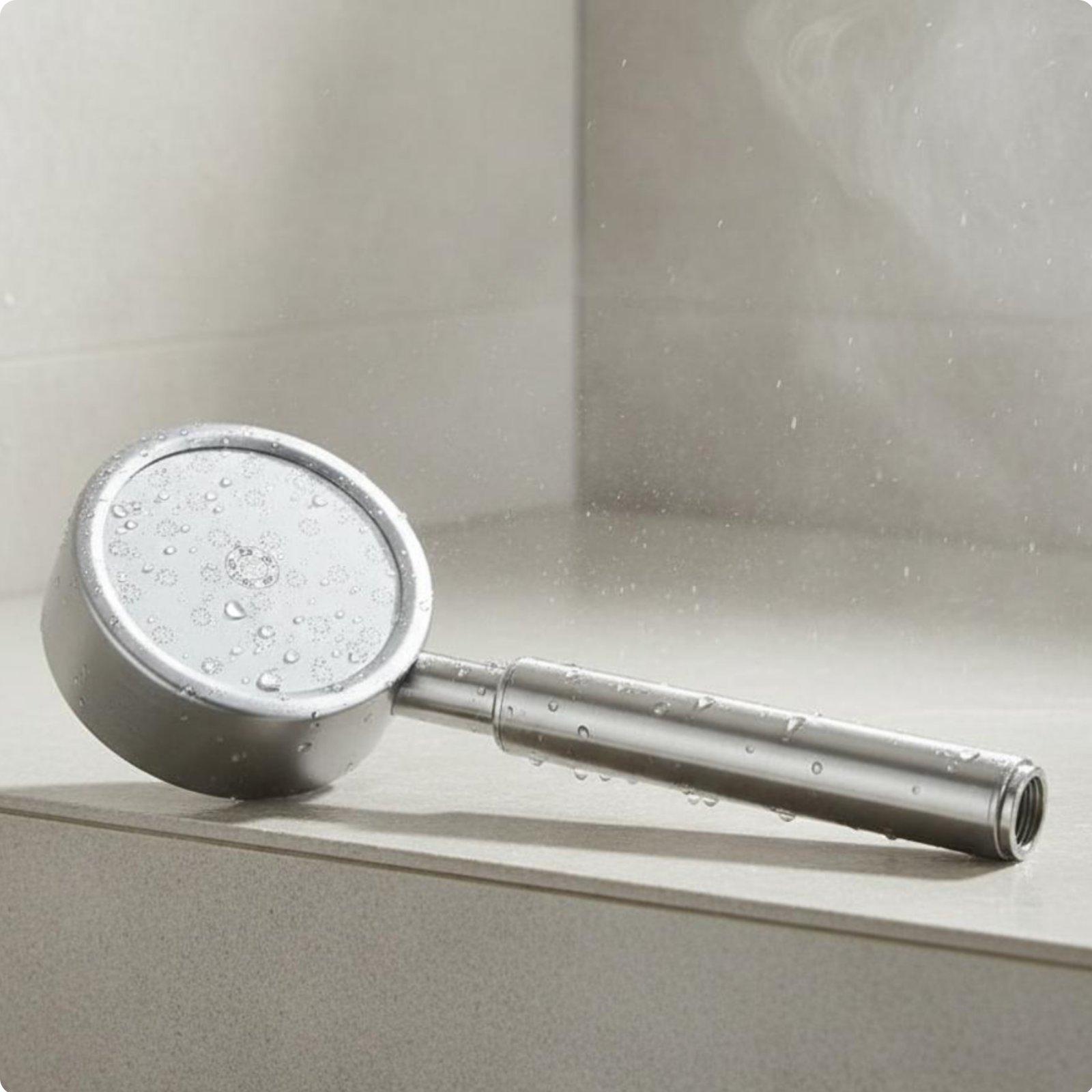 Handheld Shower Head Rust-Resistant Handheld Shower Head Set Adjustable Angle Multiple Spray Modes