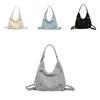 Large Capacity Designer Pu Backpack With Silver Butterfly Decoration For Commuting