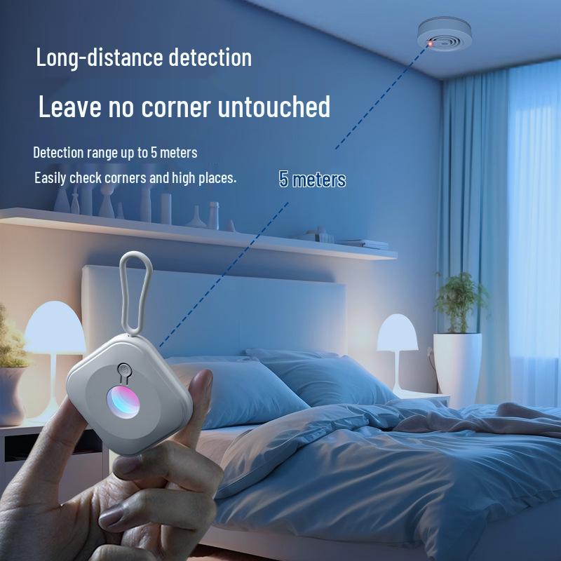 Infrared Anti-Peeping Spy Camera Detector for Hotel Privacy