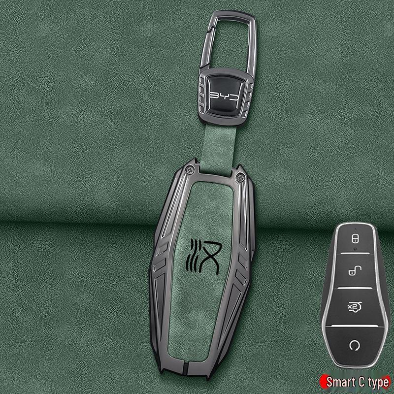 2025 BYD Han DMI/EV Key Case: Men's & Women's Protective Shell Buckle