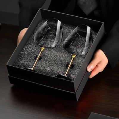 2 ks Lehký luxusní špičkový křišťálový pohár Sada sklenic na červené víno Vysoká sklenice Párty sklenice na víno Sklenice Sklenice na pití na šampaňské Flétna