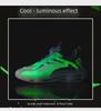 Men's Winter Double-Layer Air Cushion Shock-Absorbing Rotating Button Running Shoes - Trendy All-Match Casual Sports Footwear