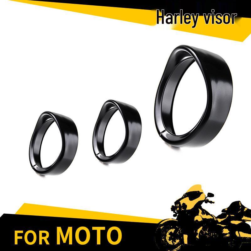 

7-дюймовый гальванизированный нержавеющий козырек фары для Harley Glide/Road King 7-inch Silver