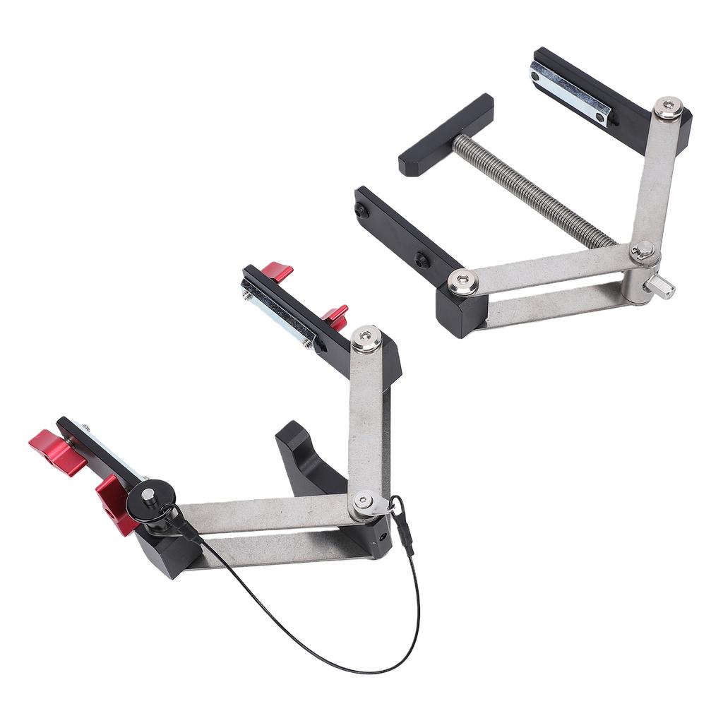 Woodworking Panel Clamp 4 Way Pressure Clamp Bonding Fixing Tool for 3030 Aluminum Profile Cabinet Furniture Making