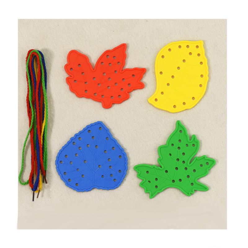 Montessori Sensorisches Spielzeug Frühes Lernen Grundlegende Lebenskompetenzen Beschäftigungsbrett Kinder Schnüren Einfädelspiel Pädagogische Geschenke