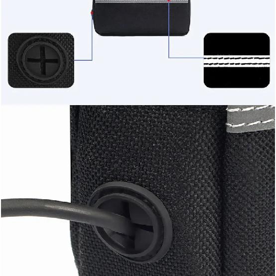 Multifunctional Sports Waist Bag Extended Hand Free Leash Adjustable for Dog Walking and Leash Pet Running Leash with Waist Bag