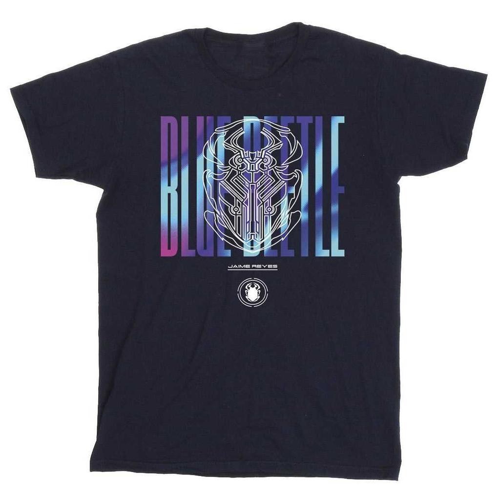 Blue Beetle Mens Cotton T-Shirt