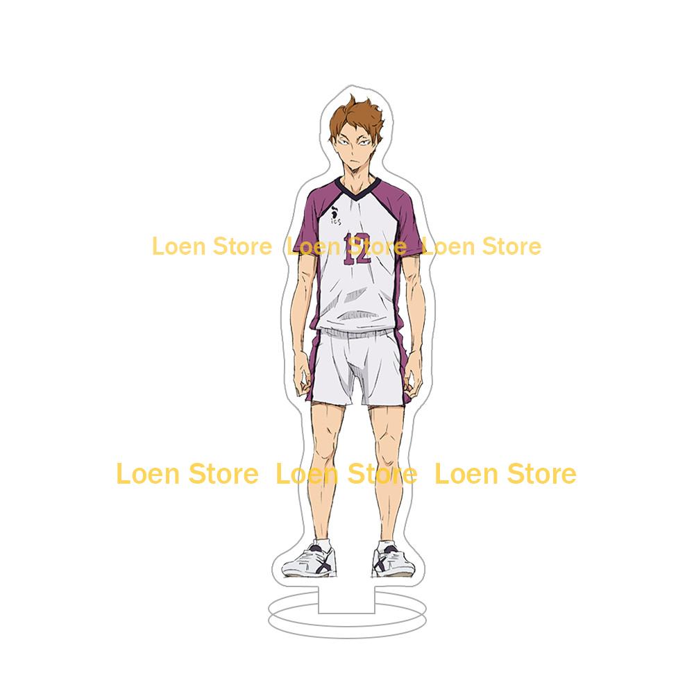 Haikyu Official character Ushijima Eita Semi Reon Ōhira Satori Tendō Goshiki Shirabu Sagae Anime Figure Acrylic stand ornament