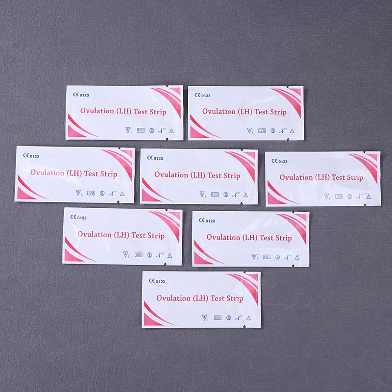 20Pcs Lh Ovulation Tests Over 99% Accuracy Test Kit Household Strips Urine Test Strips Pregnancy Ovulation Lh Test Strip