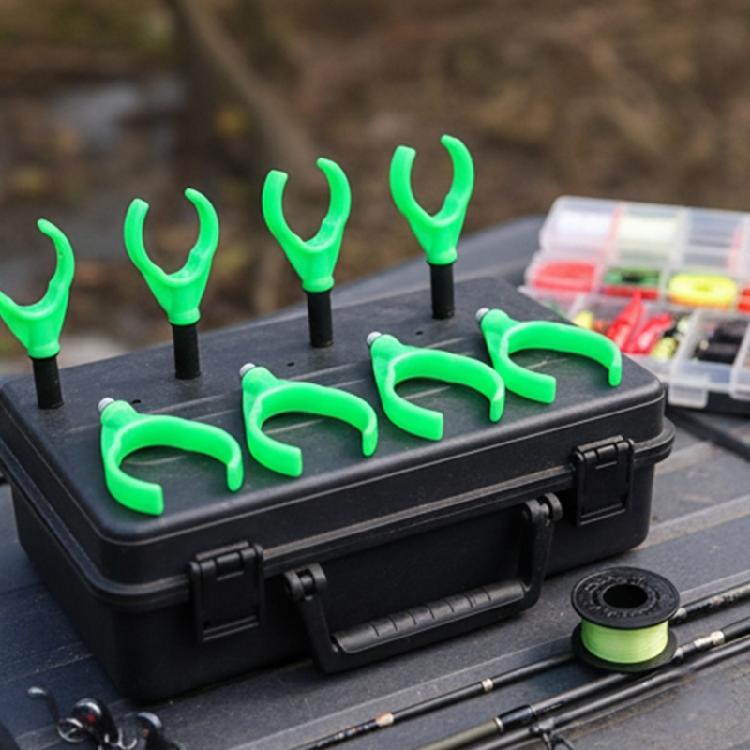 12pcs Fishing Rod Rest Head Replacement Plastic Fishing Grip Rest Head Rod Bracket Clip Fishing Accessories