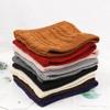 Cable Collar  Cowl Go Out Wrap Neck Warmer Circle Brushed Knit Loop Snood Shawl Thicken Scarf