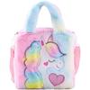 ADISA Unicorn Toddler Bag Princess Cute Crossbody Handbags Gift for Girls (Pink-Multi)