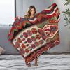 Turkse Kilim Tapijt Vintage Handgemaakt Wol Traditioneel Geometrisch Bed Tapijt Decoratief Plaid