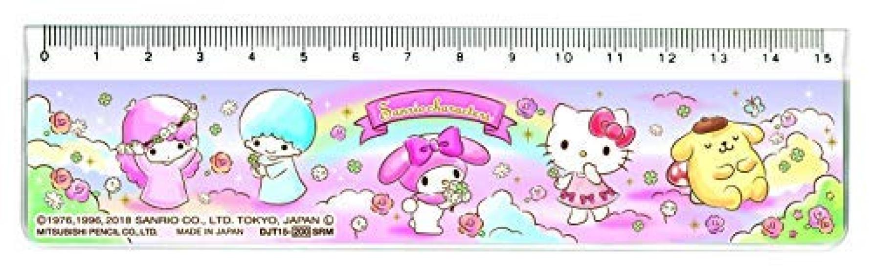 

Mitsubishi Pencil Sanrio Персонажи Линейка 2019