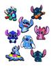 Джибітси Стіч 3D Ліло і стіч Lilo & Stitch 8 шт аксесуари для взуття крокс прикраса