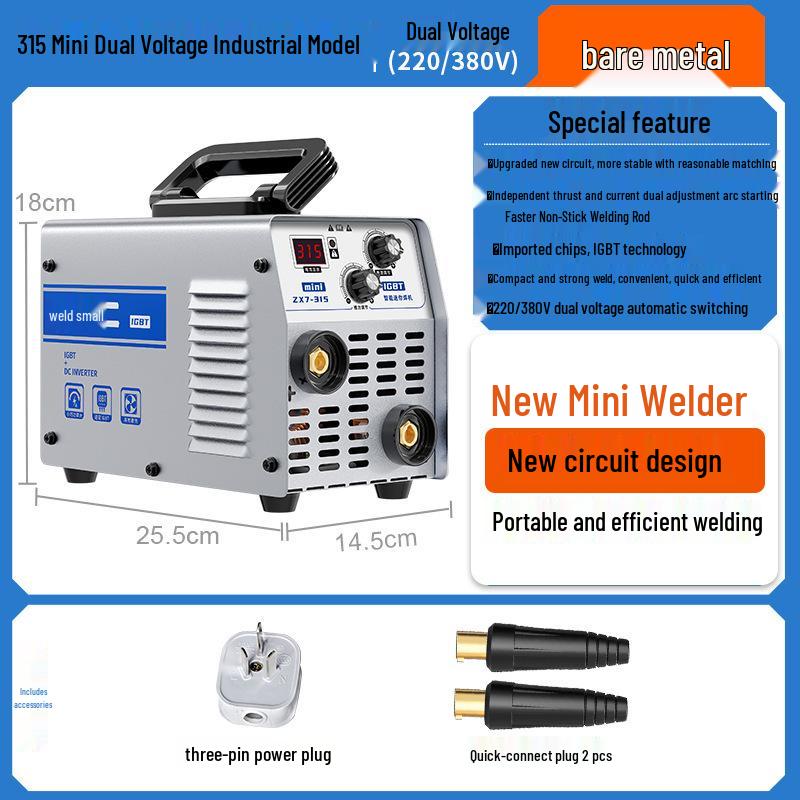 Han Xiao Er Electric Welder 220v/380v Portable Handheld Industrial Grade for Stainless Steel