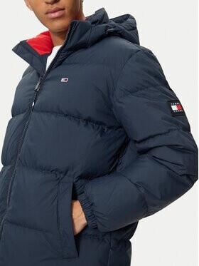 Winterjacke Tommy Hilfiger Daunen Kapuzenjacke Casual Pufferjacke (DM0DM20466) dunkles Nachtmarineblau