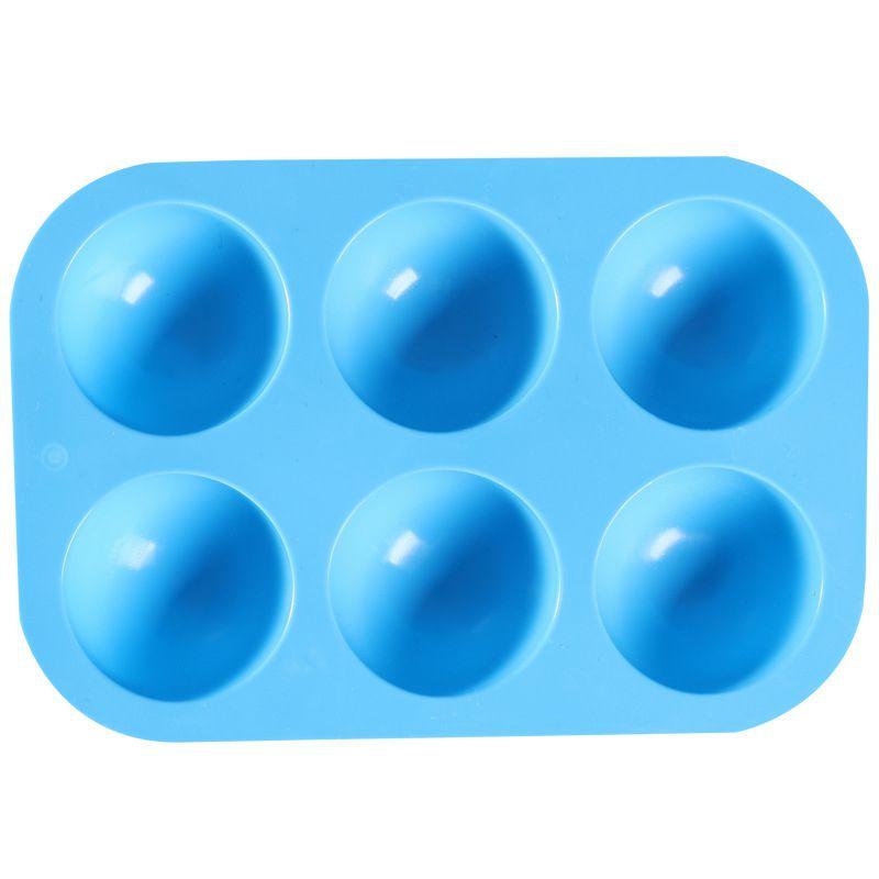 561524holes 3d Half Ball Semicircle Silicone Chocolate Mold Cake Mold Baking