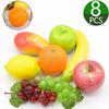 8PCS Artificial Fake Fruit Fruits Simulation Ornament Craft Party  Lifelike Decorative Home Table Decoration Photography Props