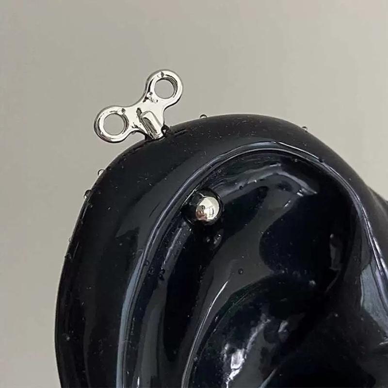 Cute Wind-Up Stud Earrings For Women Ear Bone Studs Creative Silver Color Ear Studs Jewelry Gifts OneSize