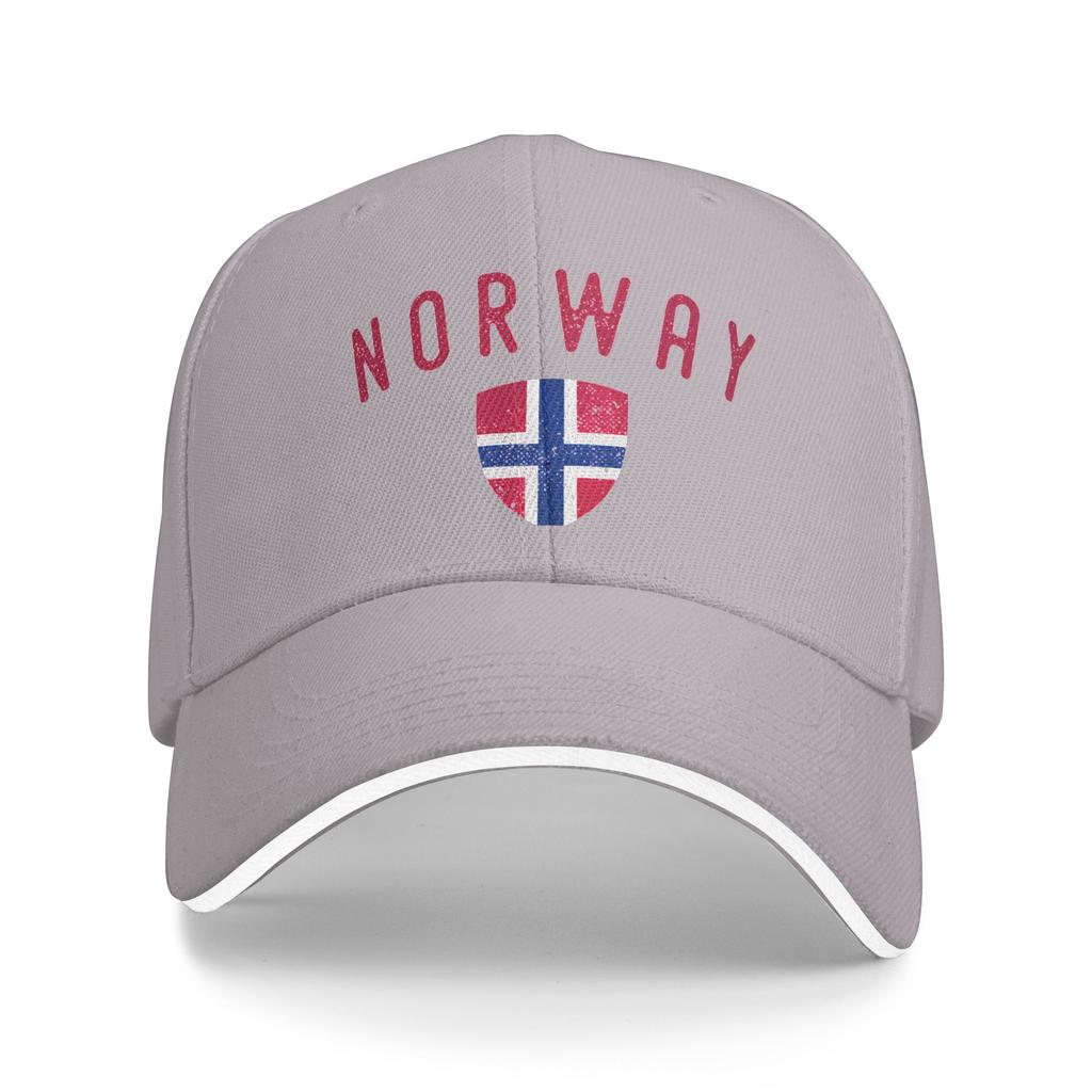 Sommer Norwegen Schild Baseballkappe Outdoor Sport Klassischer Druck Sonne Hip Hop Hüte Herren Erwachsene Dropshipping Baseballkappen