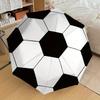 1pz Ombrello Pallone da Calcio - Ombrello Pieghevole Portatile con, Stagione Unica, Uso Quotidiano - Ombrello Portatile, Protezione da Esterno, O