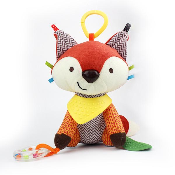 Beruhigendes Plüschtier Hängeornament für Neugeborenen-Autositze und Kinderwagen