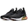 New Nike Air Max 270 Black Laser Orange Ember Glow AQ9164-003