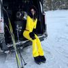 2025 Fall/Winter European Furry Hoodie & Rhinestone Sweatpants Set