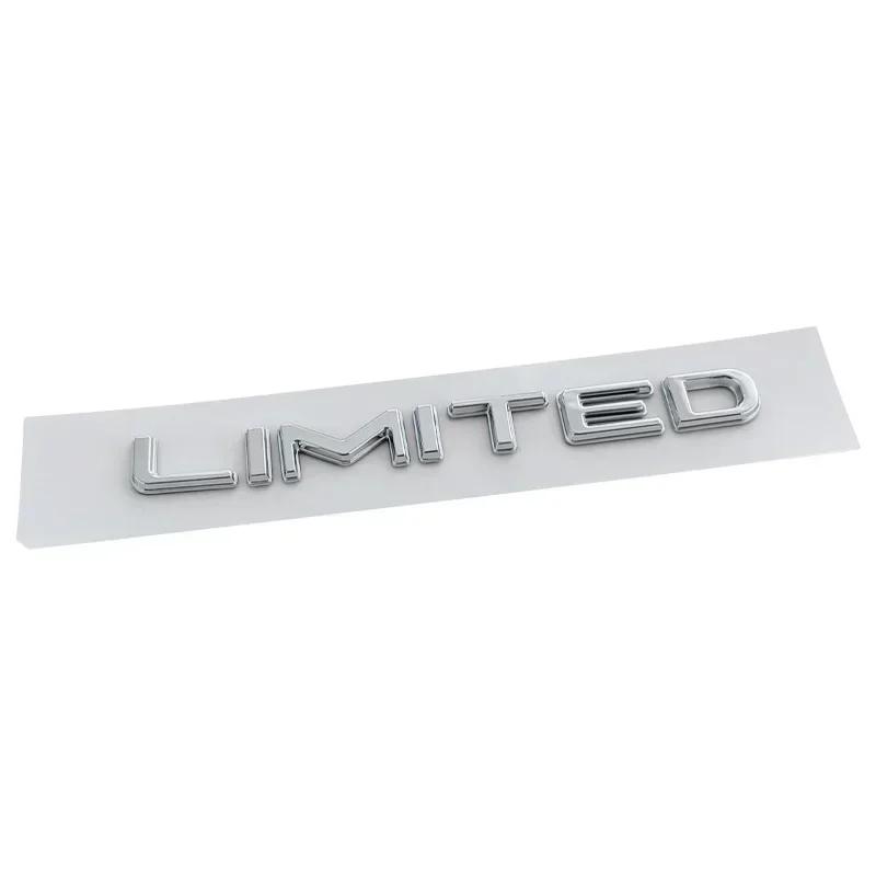 3D ABS Car Body Emblem Rear Trunk Badge Sticker for LIMITED Wrangler Tj Jk Jl Grand Cherokee Commander Renegade Liberty